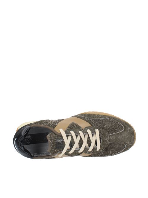 KEH NOO trainers in fabric suede and rubber KEH NOO | S00KM9515MILITARE